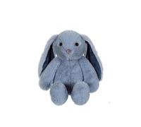Peluche Lapin Trendy Bunny - - Bleu, 28 Cm