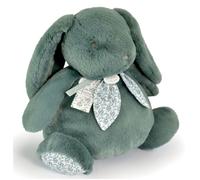Doudou et Compagnie - Grande Peluche Lapin Doudou Pantin Vert Sauge 42cm - Doudou Peluche Douce pour Bébé dès la Naissance - Idée Cadeau - Garantie Doudou Perdu - DC4250