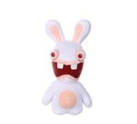Peluche Lapins Crétins Bean - GIPSY TOYS - Bouche Ouverte, 18 cm