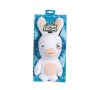 Peluche Lapins crétins sonore bouche fermée - 28 cm blanc TU