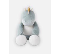 Peluche large stegi en veloudoux 80cm vert TU