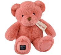 Peluche le Nounours rose praline (28 cm)