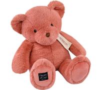 Histoire d'Ours - Grande Peluche Ours - Le Nounours - Rose Praline - 40 cm - Grosse Peluche Super Douce à Caliner pour les Enfants - Idée Cadeau de Naissance Bébé, Noël et Anniversaire - HO3233