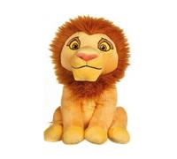 Peluche Le Roi Lion : Lion Mufasa 31 cm - Set Doudou Animaux Sauvage Enfant avec Une Carte Offerte