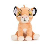 Peluche Le Roi Lion: Simba 25 cm - Set Doudou Enfant avec Carte Animaux