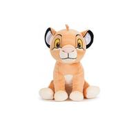 Peluche Le Roi Lion: Simba 26 Cm - Set Doudou Enfant + 1 Carte Tigre - Disney