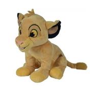 Peluche Le Roi Lion: Simba 27 cm - Set Doudou Enfant avec Carte Tigre - garçon - Fille