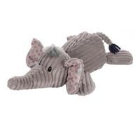 Peluche l'éléphant fanto gris 36 cm pour chien