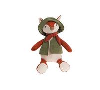 Peluche Léonard le renard polyester 20.00x26.00 cm