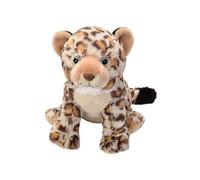 peluche léopard junior 30 cm en peluche marron clair