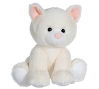 Peluche - les amis floppy chat - 30 cm blanc TU