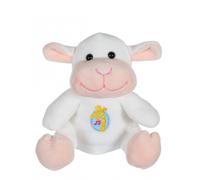 Peluche - les copains de pâques musicaux 15 cm - agneau blanc blanc TU