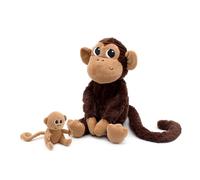 Peluche les d?glingos beige