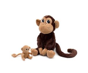 Peluche les d?glingos beige