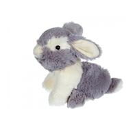 Peluche - les pakidoo sonores 15 cm - lapin gris gris TU