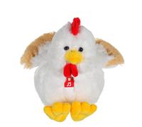 Peluche - les pakidoo sonores en peluche 15 cm - poule blanche blanc TU