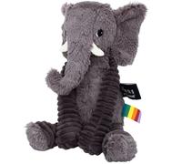 Peluche Les Ptipotos Dimoitou l'éléphant gris (35 cm)