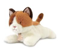 Peluche Chat allongee - Les P'tits Relax - 22 cm