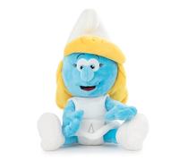 Peluche Les Schtroumpfs - Schtroumpf Classique, Schtroumpfette, Grand Schtroumpf, Schtroumpf à Lunettes, Schtroumpf farceur, Schtroumpf grognon - 26cm 16002615 (Schtroumpfette)