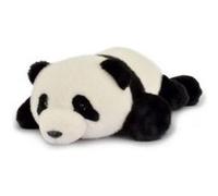Peluche lestee Panda Bao - 42 cm Noir
