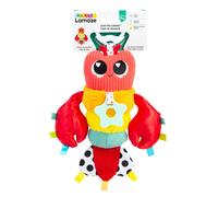 Lamaze Liam Le Homard Clip & Go, Jouet Clip-on Sensoriel, Homard Texturé Produisant Sons et Carillon, Etoile De Mer à Mâcher, Idéal pour Poussette, Développement Tactile Bébé