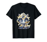 Peluche Licorne céleste Cousue Steampunk Fantaisie étoiles Jouet T-Shirt