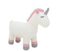 Peluche Licorne Mini En Coton White And Pink TU