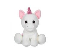 Peluche Licorne GIPSY Puppy Eyes Pets 40 cm Pour Enfant des la Naissance Blanc
