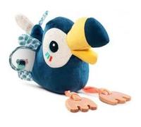 Peluche Lilliputiens Pablo Toucan multi-activités G