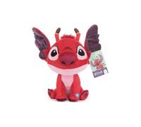 Peluche - Lilo Et Stitch - Leroy Rouge Avec Son 20cm