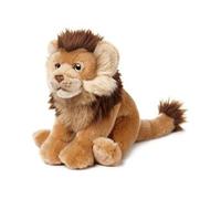 peluche lion de 23 cm marron