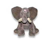 peluche Little Biggies Eléphant de 53 cm gris