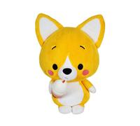 Peluche little corgi Cuties 80 cm jaune TU
