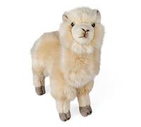 Living Nature Peluche Alpaga Debout 25 cm Blanc