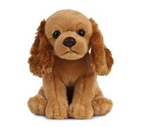 Peluche Living Nature - Chiot cocker en peluche (16 cm), Golden