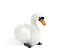 Peluche Living Nature - Grand cygne (27 cm), Blanches