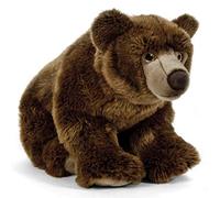 Peluche Living Nature - Grand ours brun (45 cm)
