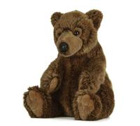 Peluche Living Nature - Ours brun moyen (25cm)