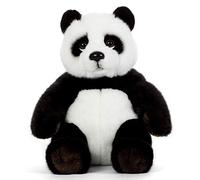 Peluche Living Nature - Panda assis (23 cm)