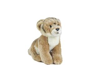 Peluche Living Nature - Petit lionceau (25 cm), Ecru