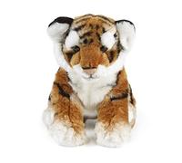 Peluche Living Nature, tigre de taille moyenne (35 cm), Orange