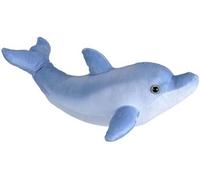 Peluche Living Ocean Dauphin De 40 Cm Bleu