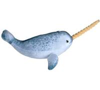 Peluche Living Ocean Narval De 40 Cm Bleu