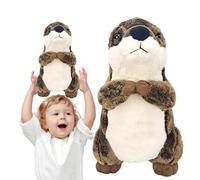Peluche Lontre - Peluche Animaux loutres - Loutres de mer farcies de 20 cm et 7,87 pouces, animaux en peluche réalistes, doux et doux, cadeaux parfaits pour les