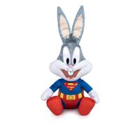 Peluche Looney Tunes Bugs lapin super-héros Superman 100e anniversaire 20 cm