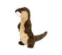 Wild Republic Peluche Mini loutre de rivière debout Cuddlekins, 20 cm, rembourrage recyclé, marron