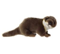 Uni-Toys - Loutre bébé Debout - 26 cm (Longueur) - Loutre en Peluche - Peluche Doudou