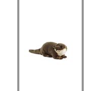 Living Nature Peluche Loutre 8684, 30 cm, lavable, à partir de 3 ans