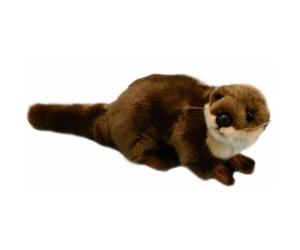 Peluche - Loutre - 8684 - 30cm - Lavable - À partir de 3 ans