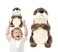 Peluche Loutres - Peluches loutres Animaux Mignons,20 cm 7.87 Pouces Peluches loutres de mer en Peluche Jouets pour bébés, Doux câlins Cadeaux